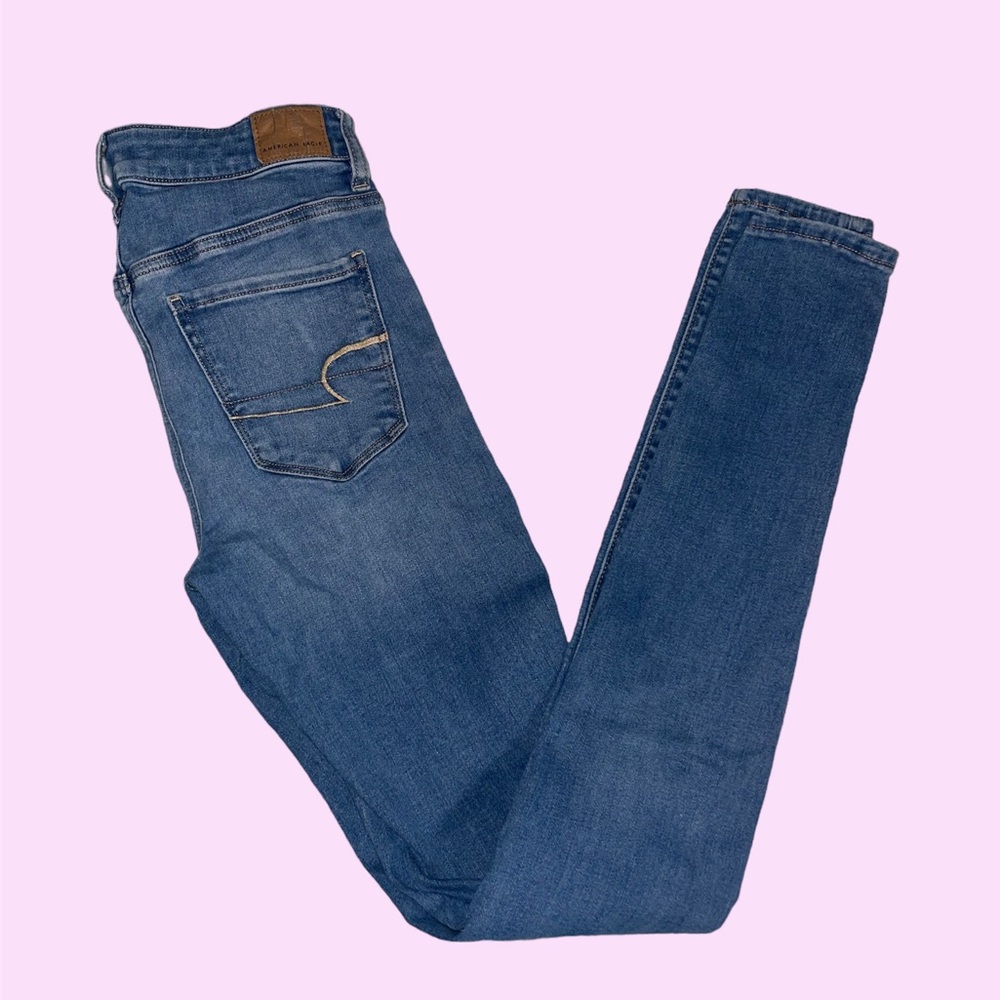 American Eagle hi-rise jagging next level stretch